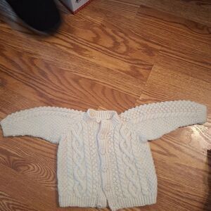 Cozy Cream Kids Sweater